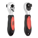 Ver imagem 4 de Catraca Soquete Tipo Toco com Encaixe Duplo 1/4"" e 1/2"" - 0DE - EDA Catraca Soquete Tipo Toco com