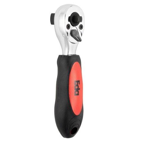 Catraca Soquete Tipo Toco com Encaixe Duplo 1/4"" e 1/2"" - 0DE - EDA Catraca Soquete Tipo Toco com 