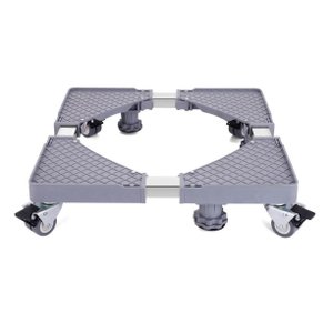 Suporte Móvel para Máquina de Lavar, Base Móvel para Secadora com Ajuste de Altura, Base Móvel Unive