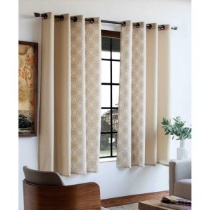 Cortina Linha Combinada Quarto e Sala 200x180cm Luna Bege - Sultan