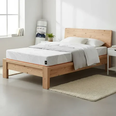 Colchão Solteiro Ortopédico de Espuma D33 a Vácuo Sonno Full - Lucas Home - Solteiro