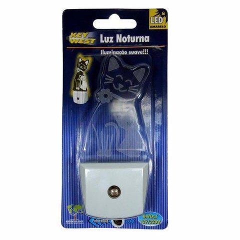 Luz Noturna Automática - Gato - Dni 6154