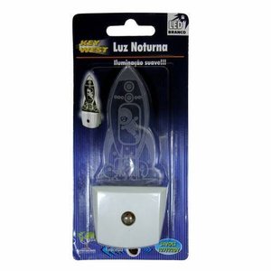 Luz Noturna Led Modelo Foguete Luz Branca Bivolt Key West