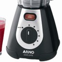 Ver imagem 2 de Liquidificador Arno Clic Lav Top Ln72 com 5 Velocidades 600W Preto - 110V
