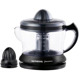 Espremedor de Frutas Mondial E-02 Premium, Preto - 220V - 1