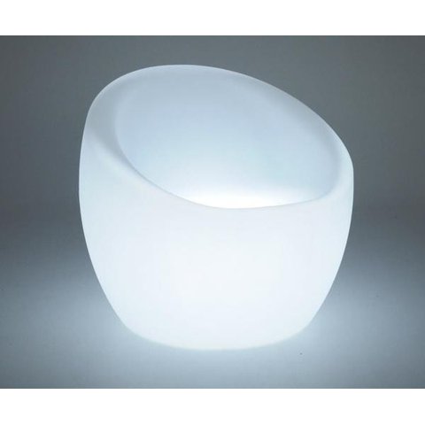 Poltrona Oca Transparente Iluminada