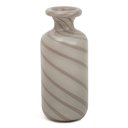 Ver imagem 1 de Vaso em Vidro Cor Cinza Mesclado Tam G