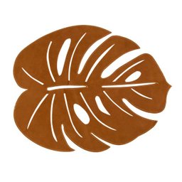Jogo Americano Sousplat Folha Avulso Copa e Cia -Leaf Caramelo - 1