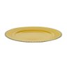 Prato Sobremesa Porcelana Drops Amarelo 20cm - 4