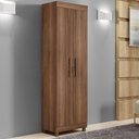 Ver imagem 2 de Sapateira New Roma 2 Portas 6 Prateleiras 60cm MDP Marrom