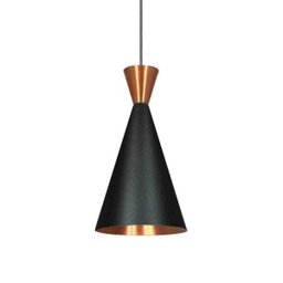 Pendente Taj Mahal Preto Fosco/cobre 15,5x29cm 3062 - 1