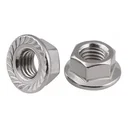 Ver imagem 3 de Porca Sextavada M10 Din 6923 Flange Serrilha Geomet - 1000un