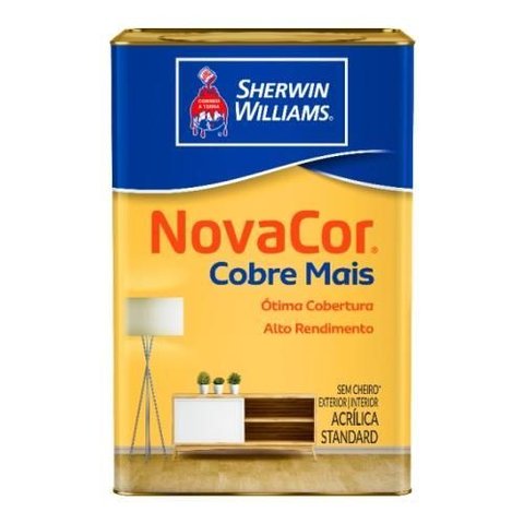 Tinta Novacor Cobre Mais Verde Jardim Lata 18 Litros Sw Sher