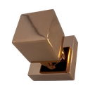 Ver imagem 5 de Kit 2 Acabamento Quadrado Registro Rose Gold Metal Padrão Deca 3/4
