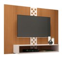 Ver imagem 2 de Painel Tv 47 120cm Suspenso com Nicho Form Off-cinamomo - Hb Móveis