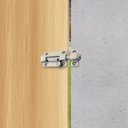 Ver imagem 3 de Trinco Tarjeta Médio Cromado Para Portas de Janelas