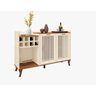 Aparador Buffet Arcade 2 Portas Nature/Off White Mobler - 2