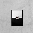 Ver imagem 1 de Quadro Fotografia Xícara de Café Preto e Branco 45x34cm - com vidro:Madeira preta
