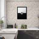 Ver imagem 2 de Quadro Fotografia Xícara de Café Preto e Branco 45x34cm - com vidro:Madeira preta