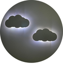 Ver imagem 2 de Kit 4 Luminárias Decorativas P/quarto Nuvem