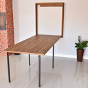 Ver imagem 5 de Mesa Dobrável Retrátil de Parede 215x89 Noronha