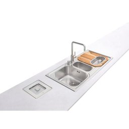 Lixeira de Embutir Tramontina Clean Square Aço Inox com Balde Plástico 5l 94518/205 - 4