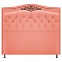 Ver imagem 1 de Cabeceira Imperio 100 cm Suede Coral