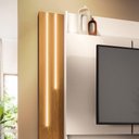 Ver imagem 3 de Estante de Tv 75 Pol 240cm Fany Off White-cinamomo H01 - Drossi