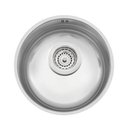Ver imagem 1 de Cuba Redonda Aço Inox 30cm Com Escape Acetinada PR Tramontina