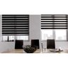 Persiana double vision 1,40larg x 1,60alt Preta - 2