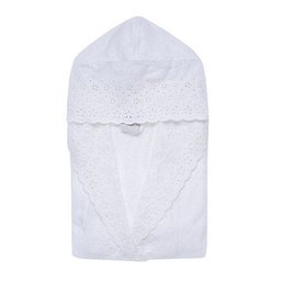  Roupão Atoalhado Crystal Feminino Buddemeyer Branco  - P - 1
