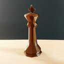 Ver imagem 1 de Rei - Peça Decorativa De Xadrez, Estatueta 15 Cm Altura - Toque 3D:Bronze