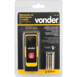 Medidor de Distância a Laser 20m Vonder - 4