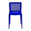 Ver imagem 4 de Cadeira Empilhável Vênus Azul Bic em Polipropileno Acrilys