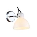 Ver imagem 1 de ARANDELA BAR VIDRO LEITOSO METAL CROMADO 1G9 OP058C BELLA