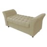 Recamier Calçadeira Baú Moscou 1 Metro e 40 Suede Takeda Estofados - 4