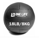 Ver imagem 1 de Wall Ball 8 Kg Couro P Medicine Funcional Slam Ball