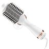 Prancha Profissional Quanta Escova Secadora 220v 2 em 1 Antifrizz Branco e Dourado Qtes5900 Alisador - 2