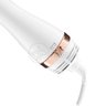Prancha Profissional Quanta Escova Secadora 220v 2 em 1 Antifrizz Branco e Dourado Qtes5900 Alisador - 5
