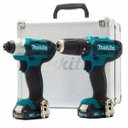 Ver imagem 2 de Furadeira E Parafusadeira Bateria Bivolt Makita Clx202sax