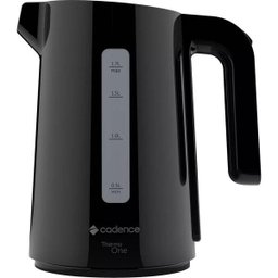 Jarra Chaleira Elétrica Thermal 1,7L Cadence - Preto - 110v - 2