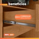 Ver imagem 5 de Guarda Roupas Casal 8 Portas 6 Gavetas 100% MDF Serena
