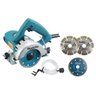 Serra Mármore 4.3/8 4100nh2x Makita + Brinde Kit 3 Discos - Azul - 220v - 1