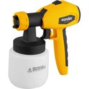 Ver imagem 5 de Pistola para Pintura Elétrica 1,8/2,6mm 420 Watts 127 Volts Hvlp 800 Ml com Roda Pev750
