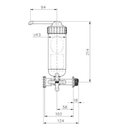 Ver imagem 3 de Filtro de Água com Torneira Bica Móvel 2905 Preta Herc
