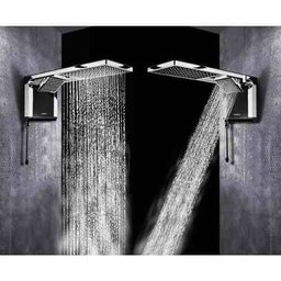 Chuveiro Ducha Acqua Duo Ultra Preto/cromado Lorenzetti - Preto / Cromado - 110v - 2