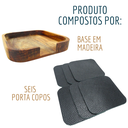 Ver imagem 3 de Descanso de Copo Cerveja em Couro Porta Copo Mesa