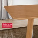Ver imagem 5 de Conjunto Sala de Jantar Mesa Easy 120x80cm 4 Cadeiras