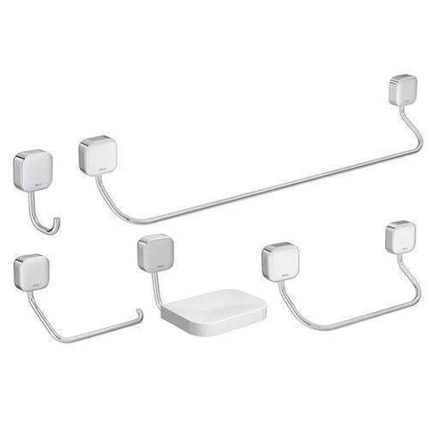 Kit de Acessório para Banheiro Net com 5 Peças Cromado - Deca 2000.c01