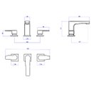 Ver imagem 5 de Misturador Lavatório Deca Level de Mesa para Banheiro Cromado
